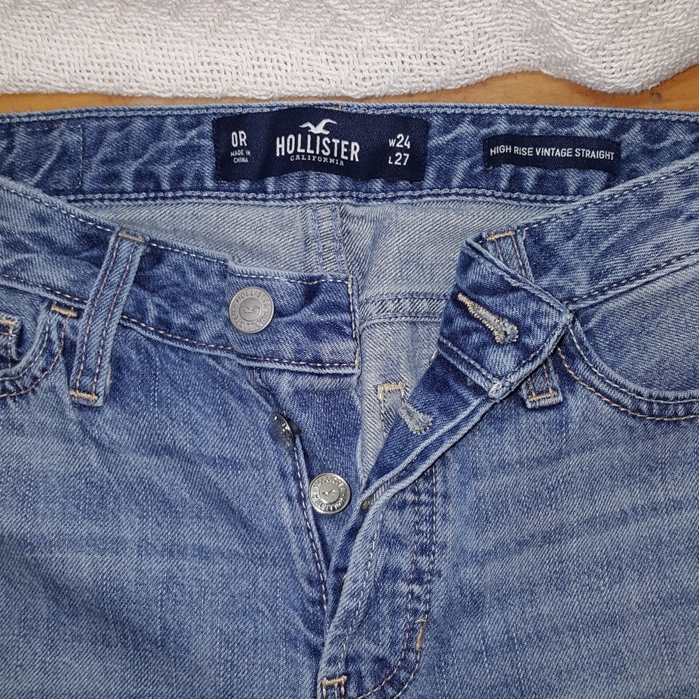 Hollister Women's High Rise Vintage Stretch 24×27